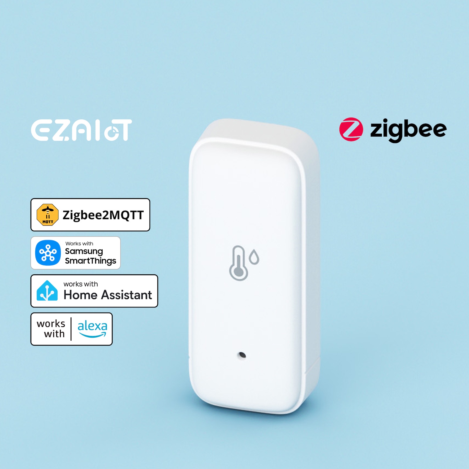 Smart Home Samsung - Czujnik temperatury i wilgotności Tuya Smart