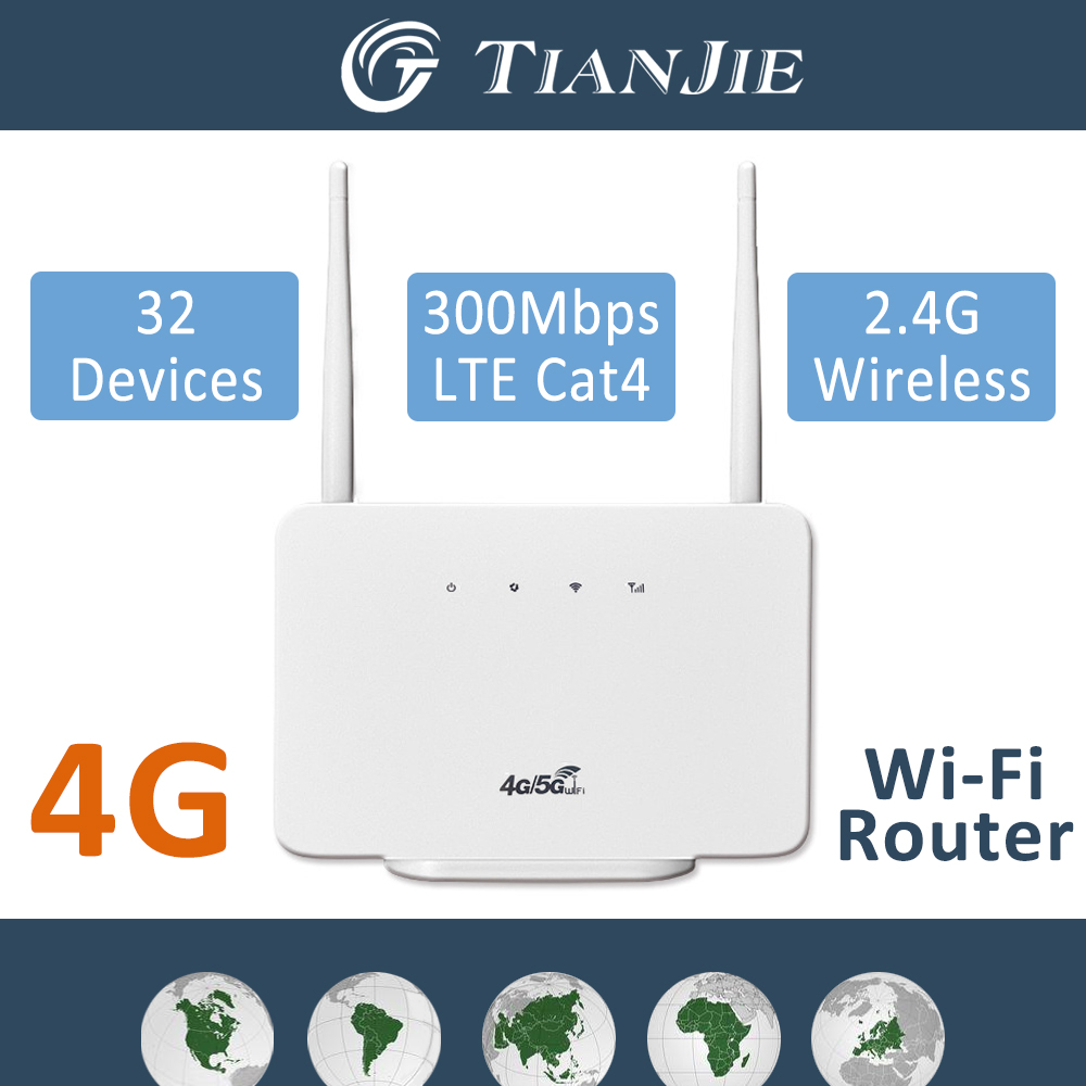 Smart Home Router - TIANJIE 4G CP106 router WiFi z