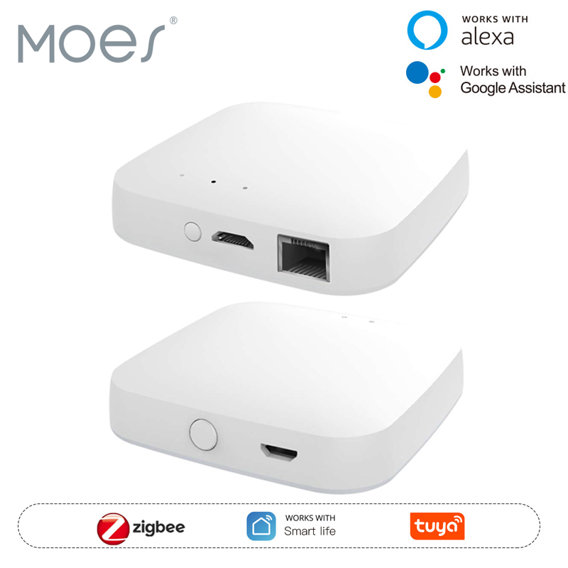 Smart Home Registration - MOES Tuya ZigBee3.0 Smart Hub, bezprzewodowa/przewodowa