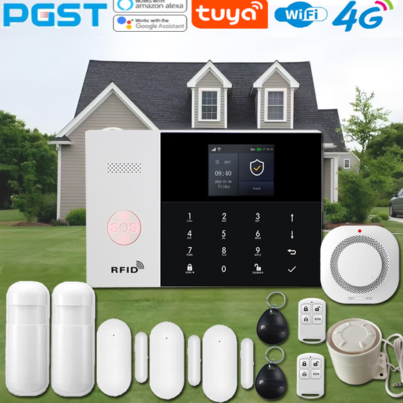 Smart Home Security System - Zestaw inteligentnego systemu alarmowego do domu