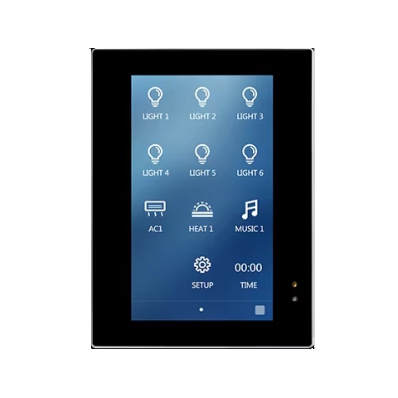 Smart Home Knx System - Moduł inteligentnego przełącznika dotykowego z ekranem