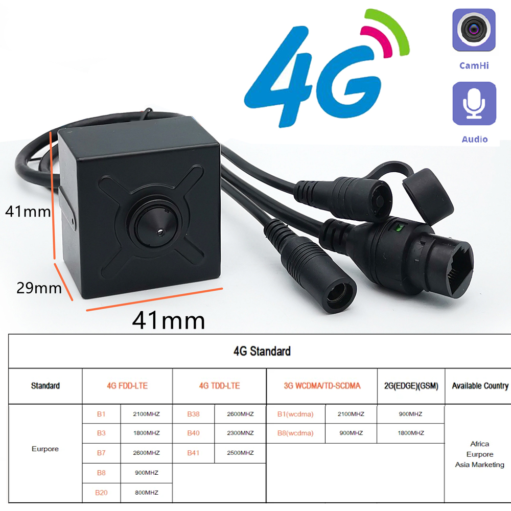 Smart Home Battery Camera Ezviz - EU 3G 4G Lte Przenośna Mini