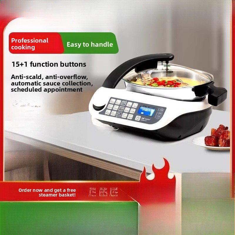 Smart Home Robot - Inteligentny robot kuchenny E15, wielofunkcyjny robot