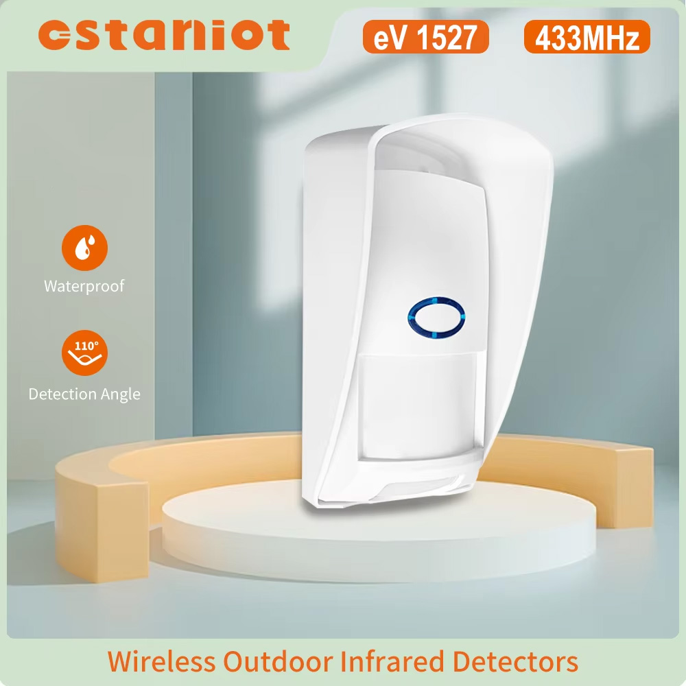 Smart Home Miniature - Staniot 433Mhz Mini zewnętrzny czujnik ruchu
