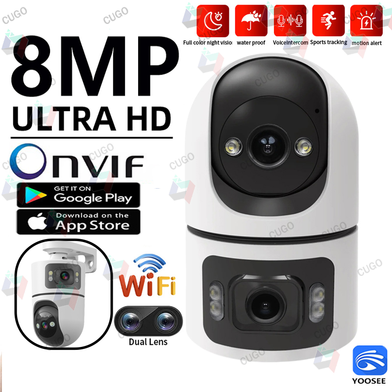Smart Home Battery Camera Ezviz - Kamera IP WiFi YOOSEE 8MP z