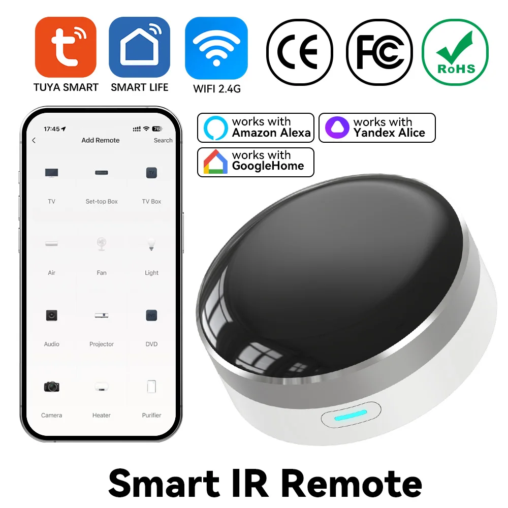 Smart Home Registration - YFK Uniwersalny pilot zdalnego sterowania WiFi