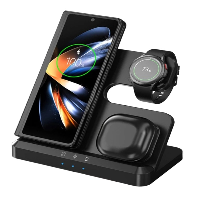Smart Home Samsung - Stacja ładująca 3 w 1, bezprzewodowa,