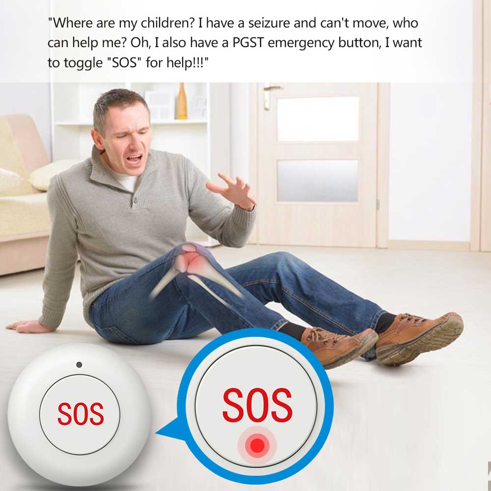 Bezprzewodowy przycisk SOS, in – Smart Home Security System recenzja i cena