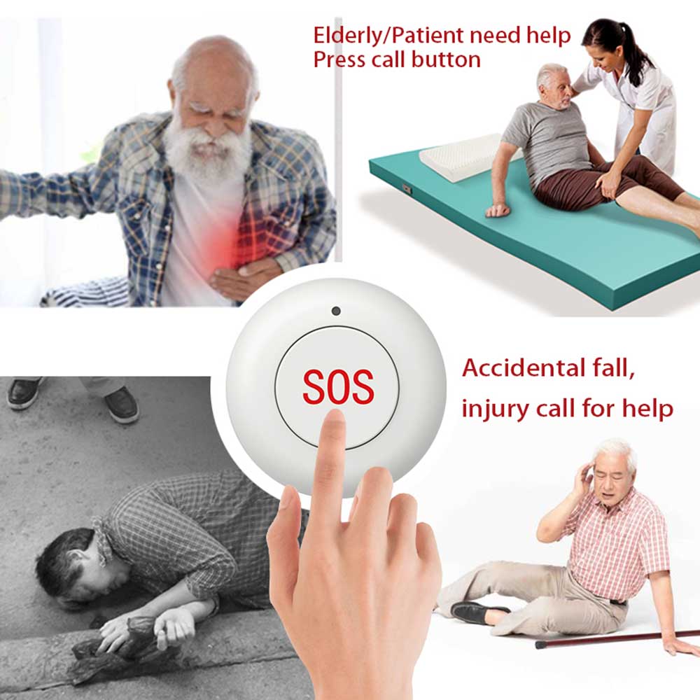 Bezprzewodowy przycisk SOS, in – Smart Home Security System recenzja i cena