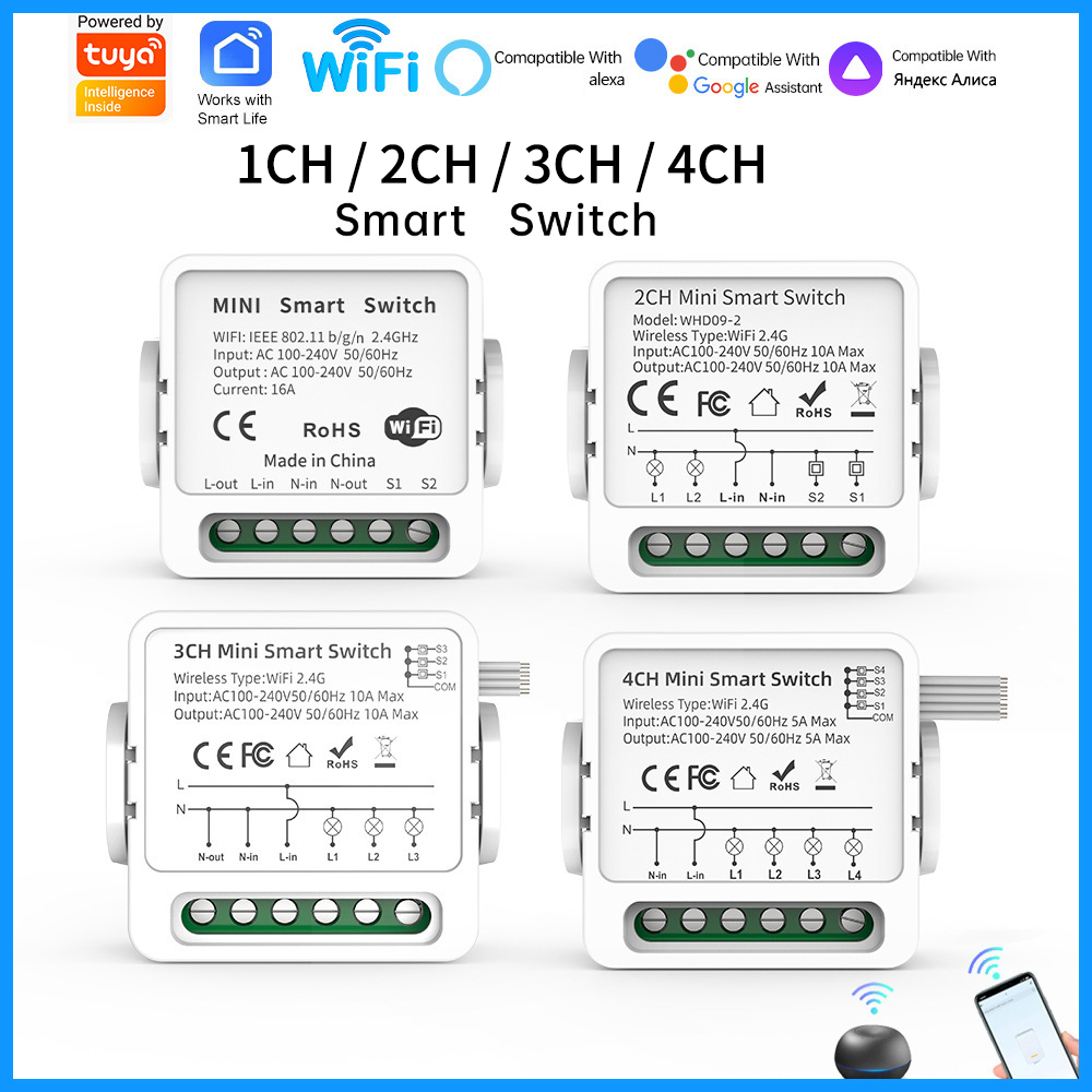 Inteligentny przełącznik WiFi  – Smart Home Miniature recenzja i cena
