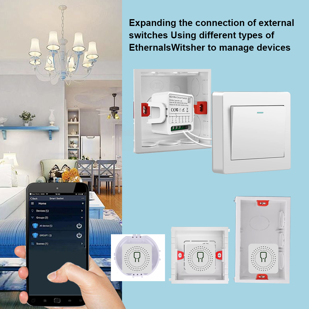 Inteligentny przełącznik WiFi  – Smart Home Miniature recenzja i cena
