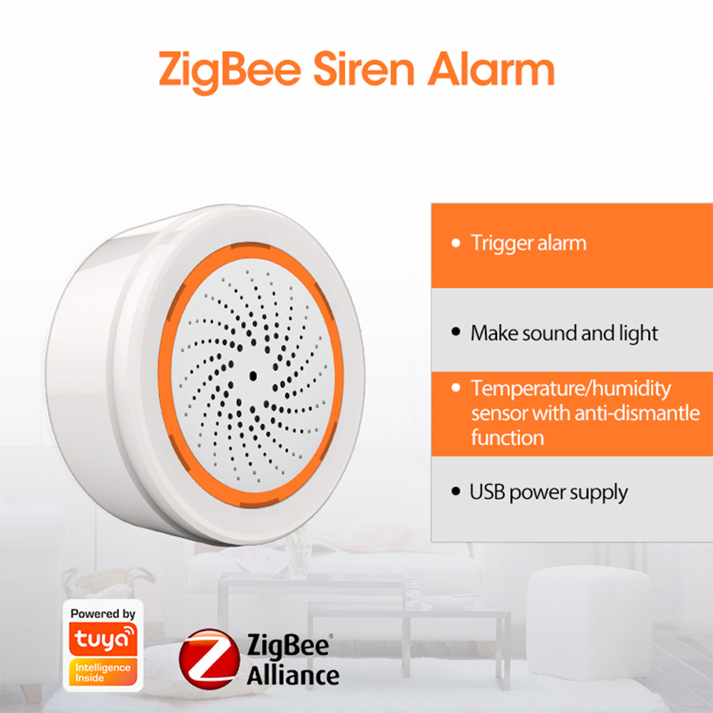 NEO-Tuya Zigbee Siren Gateway  – Smart Home Registration recenzja i cena