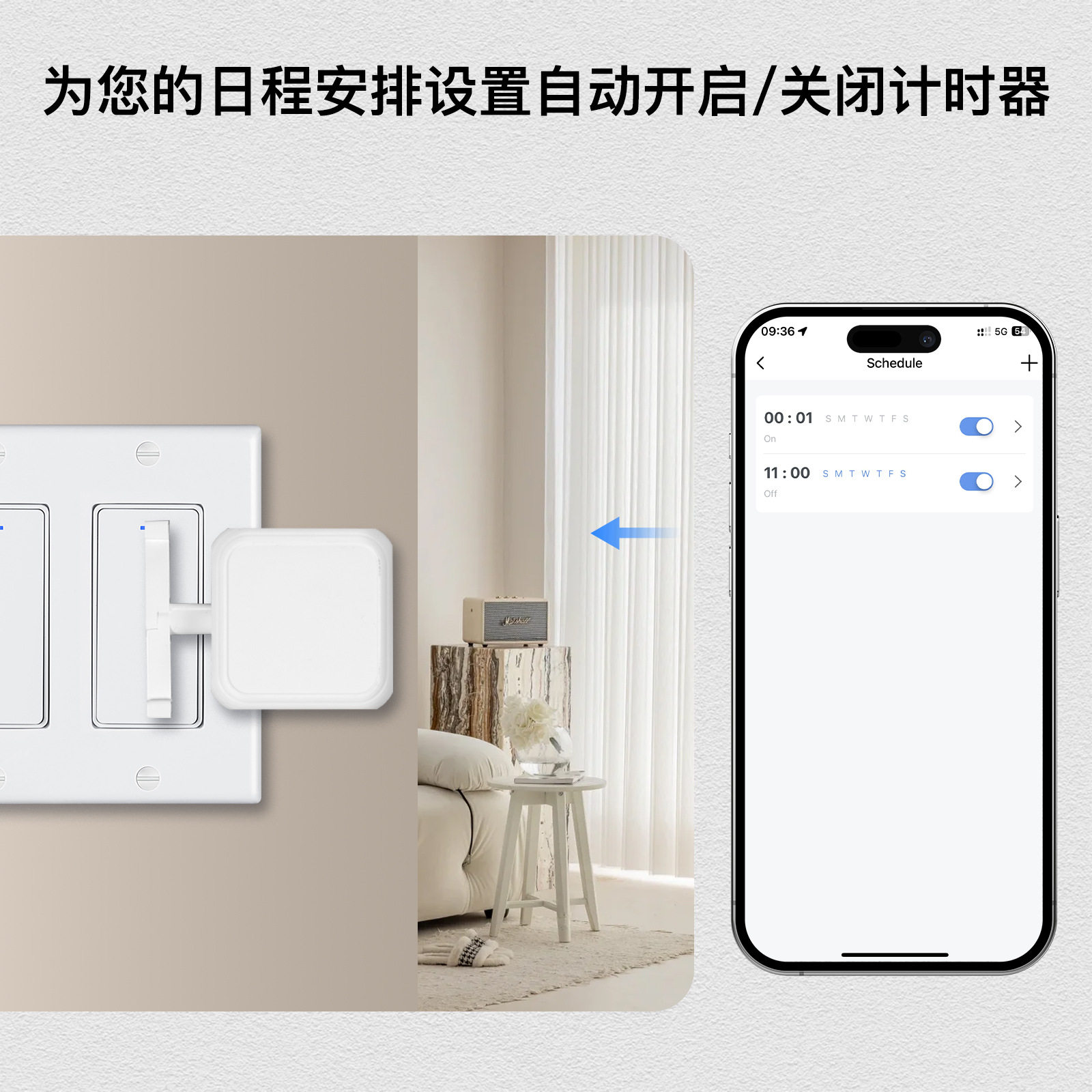 Inteligentny przełącznik Tuya  – Smart Home Robot recenzja i cena