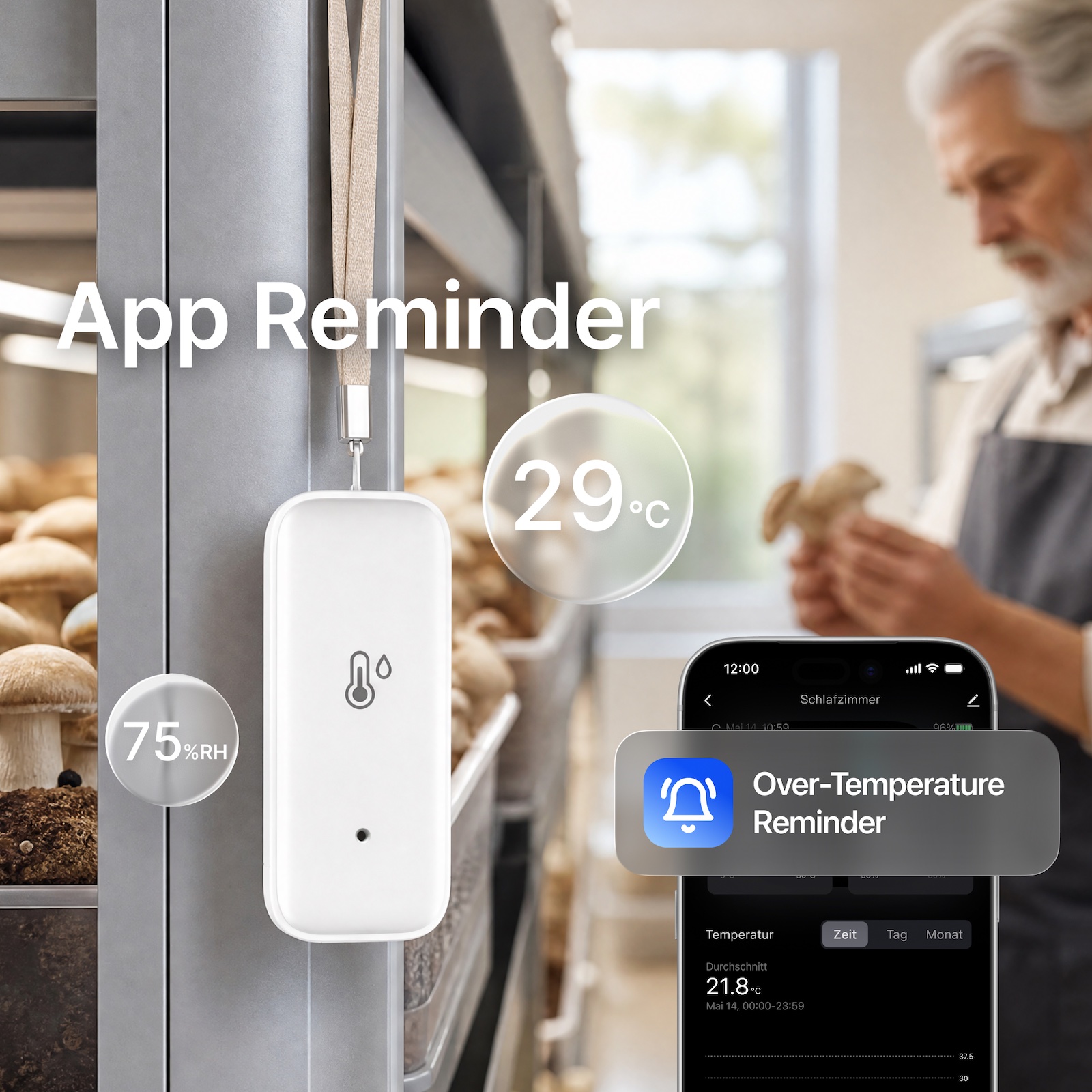 Czujnik temperatury i wilgotno – Smart Home Samsung recenzja i cena