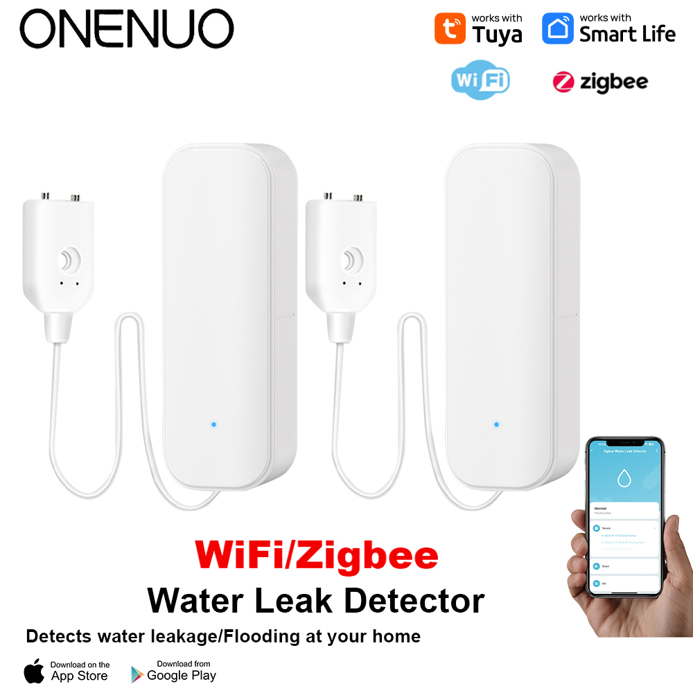WiFi/Zigbee czujnik wody Tuya  – Smart Home Security System recenzja i cena