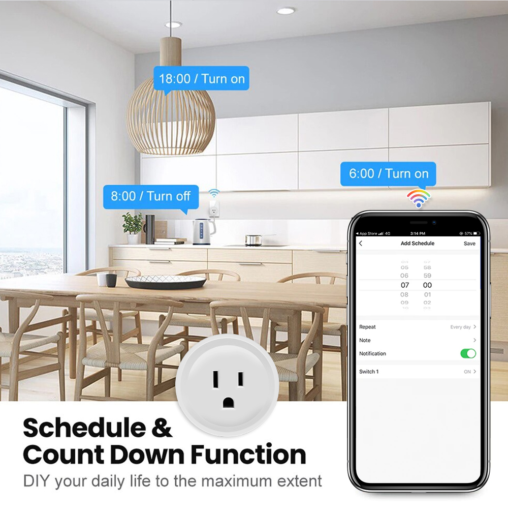 Inteligentna wtyczka WiFi Tuya – Smart Home Japan recenzja i cena