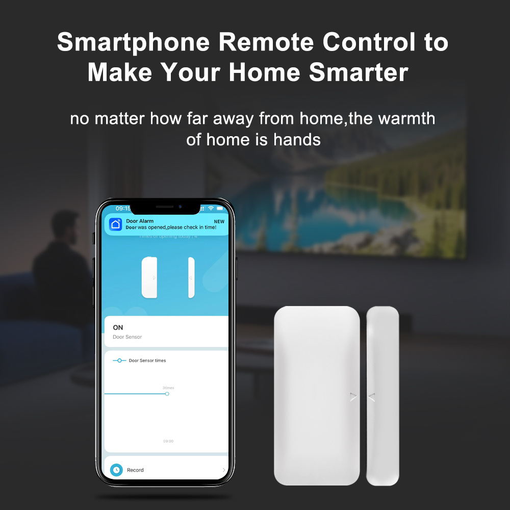 Czujnik otwarcia drzwi/okien T – Smart Home Miniature recenzja i cena