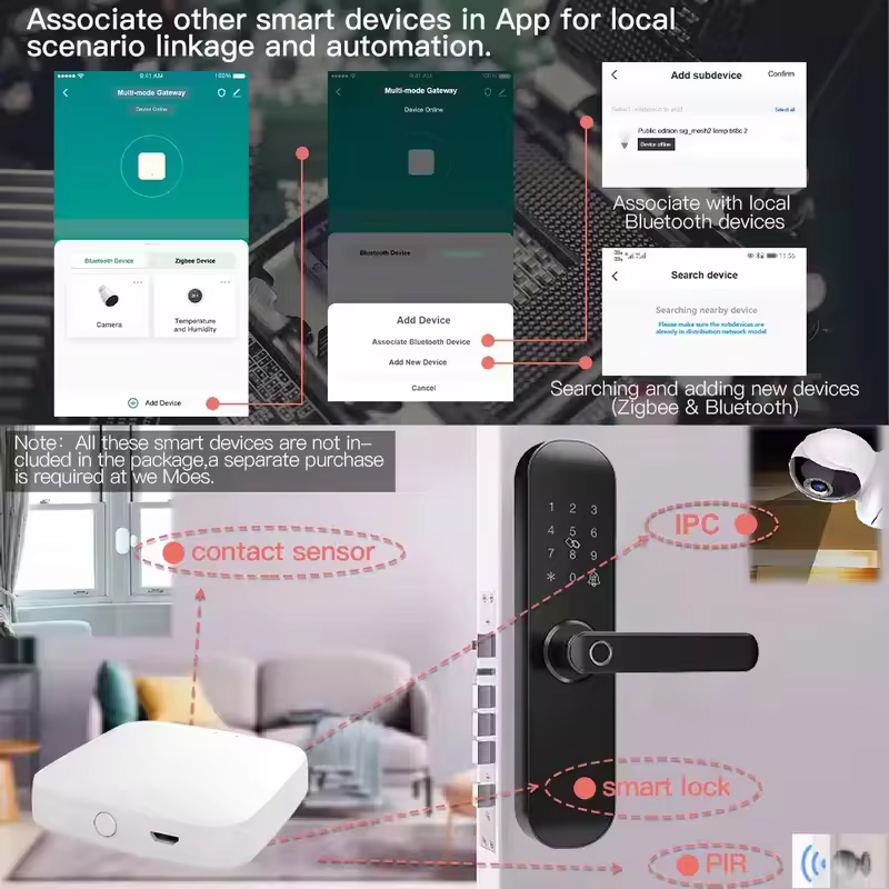 MOES Tuya ZigBee3.0 Smart Hub, – Smart Home Registration recenzja i cena