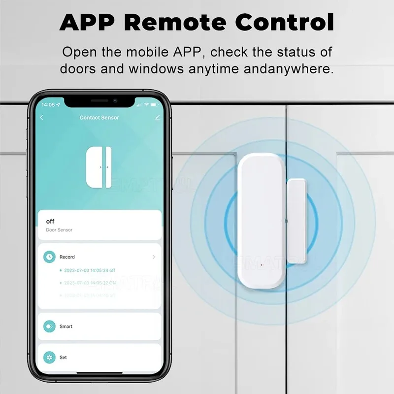 Czujnik otwarcia drzwi/okien T – Smart Home Security System recenzja i cena