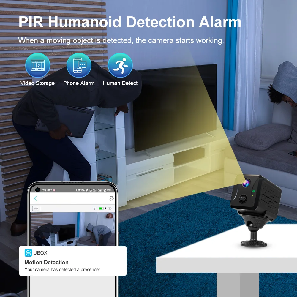 Tahlitech 5MP 4G SIM Mini kame – Smart Home Battery Camera Ezviz recenzja i cena