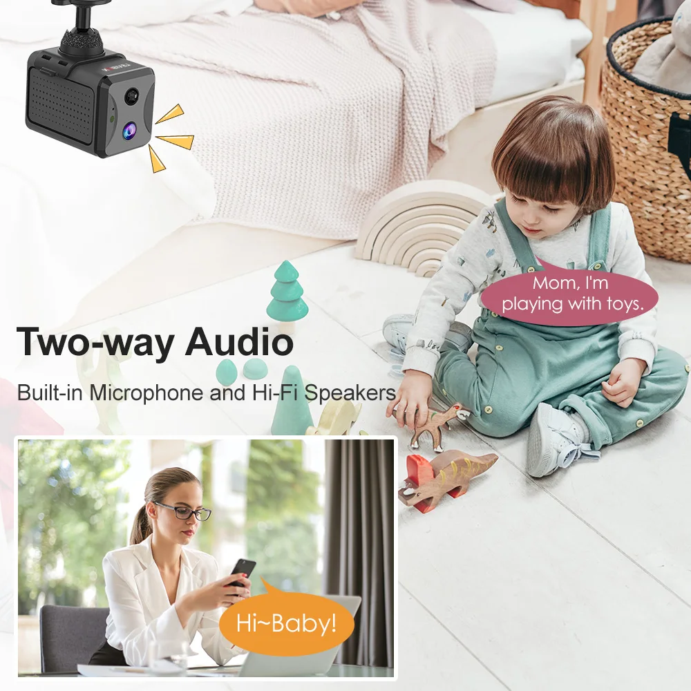 Tahlitech 5MP 4G SIM Mini kame – Smart Home Battery Camera Ezviz recenzja i cena