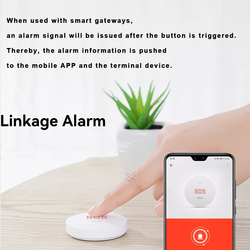 Zigbee Tuya SOS przycisk awary – Smart Home Registration recenzja i cena