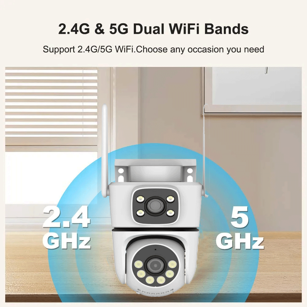 Kamera PTZ 10MP Tuya 5G Wifi 4 – Smart Home Battery Camera Ezviz recenzja i cena