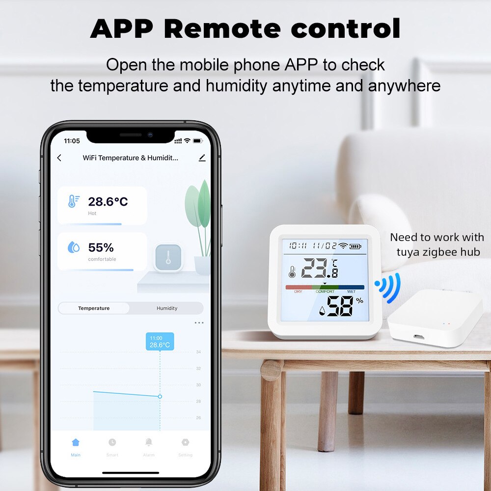 Inteligentny czujnik temperatu – Smart Home Registration recenzja i cena