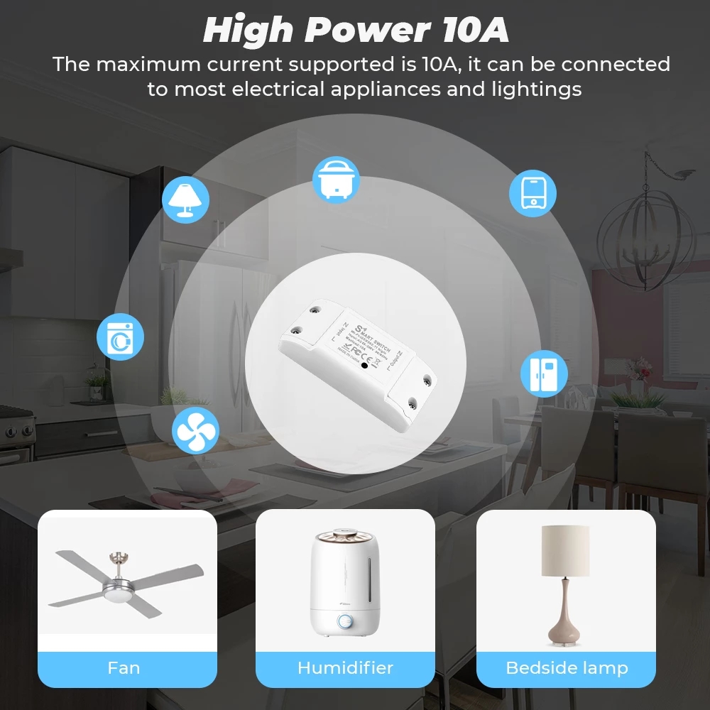 Moduł przekaźnikowy WiFi DIY M – Smart Home Miniature recenzja i cena