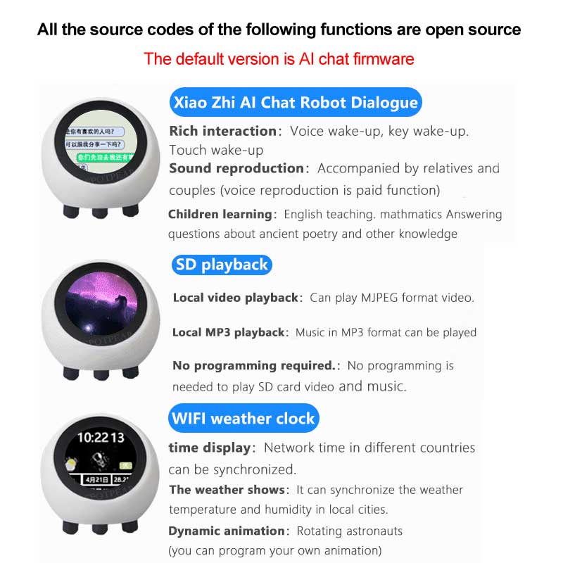 Płytka rozwojowa ESP32 S3 1.28 – Smart Home Robot recenzja i cena