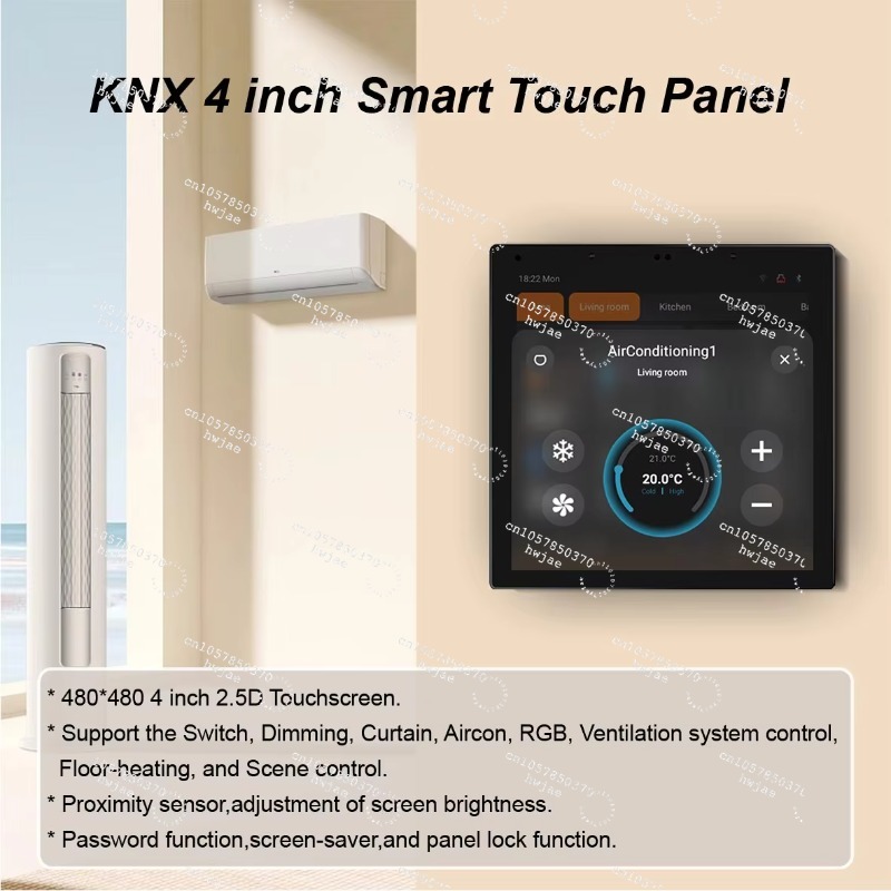Panel sterowania oświetleniem  – Smart Home Knx System recenzja i cena