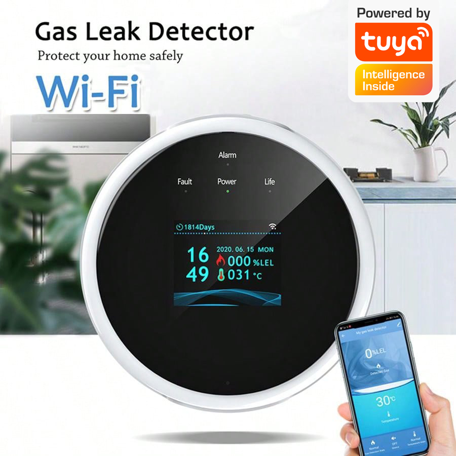 Czujnik gazu 2.4G WiFi, detekt – Smart Home Security System recenzja i cena