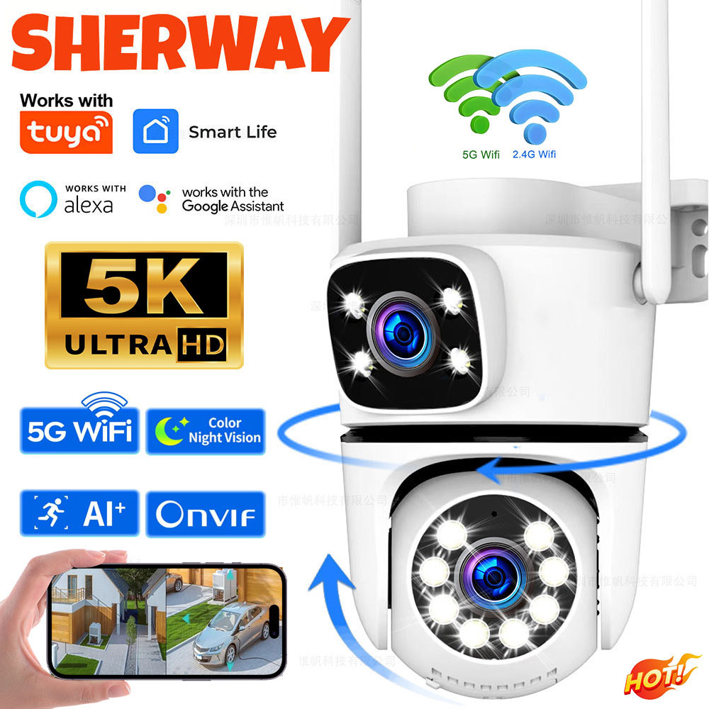 Kamera monitoringu Tuya 5K WiF – Smart Home Battery Camera Ezviz recenzja i cena