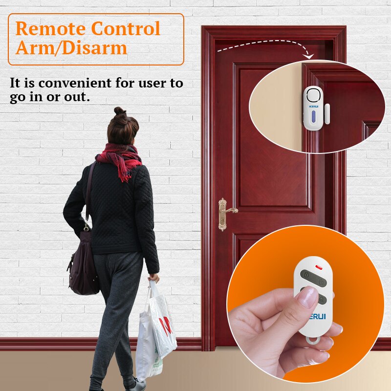 KERUI 120DB bezprzewodowe drzw – Smart Home Security System recenzja i cena