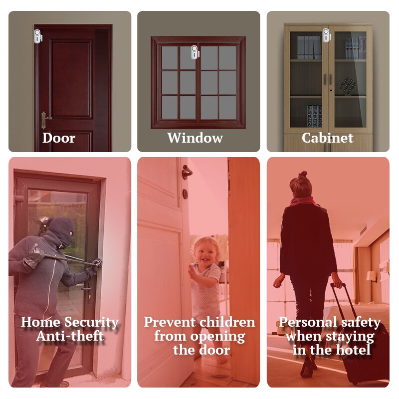KERUI 120DB bezprzewodowe drzw – Smart Home Security System recenzja i cena