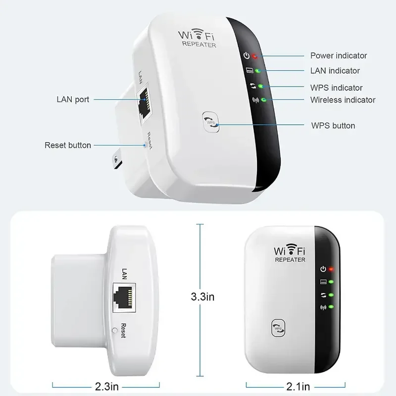Wzmacniacz sygnału WiFi 300Mbp – Smart Home Router recenzja i cena