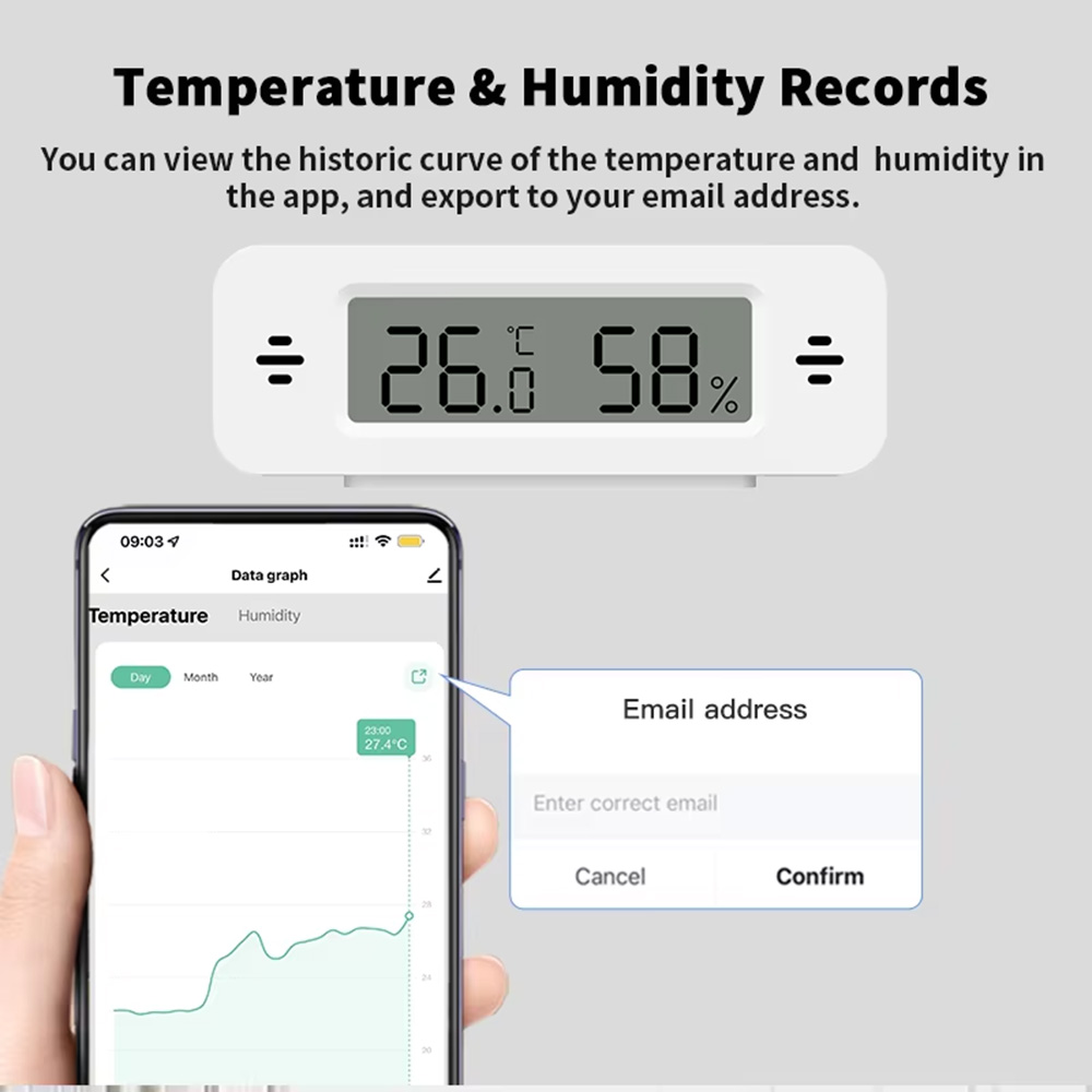 Czujnik temperatury i wilgotno – Smart Home Miniature recenzja i cena
